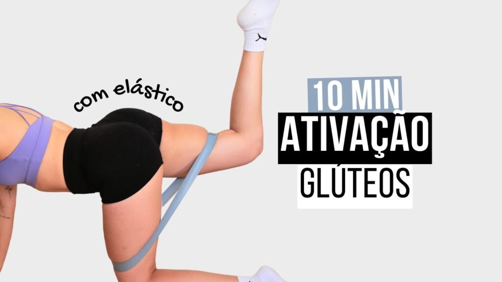 Ativação Rápida de Glúteos com Elástico