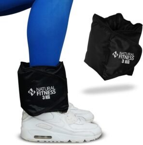 Par Caneleira Tornozeleira de Peso 3 Kg