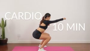 TREINO CARDIO PARA INICIANTES | 10 MIN SEM EQUIPAMENTO