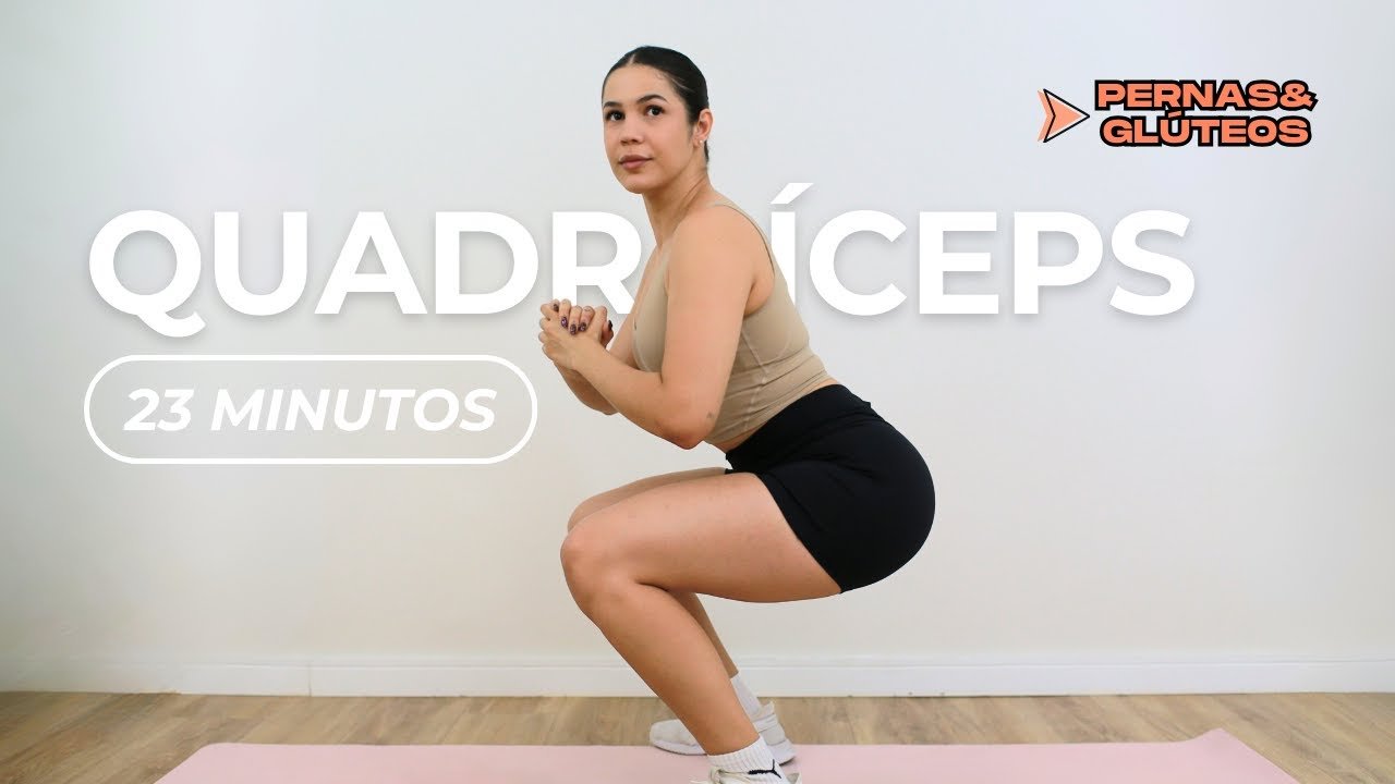 TREINO DE PERNAS INTENSO 23 MIN | AUMENTE AS COXAS EM CASA! - Treino CoreFit