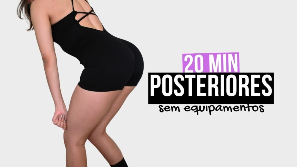 Fortalecer e definir posteriores sem equipamento!