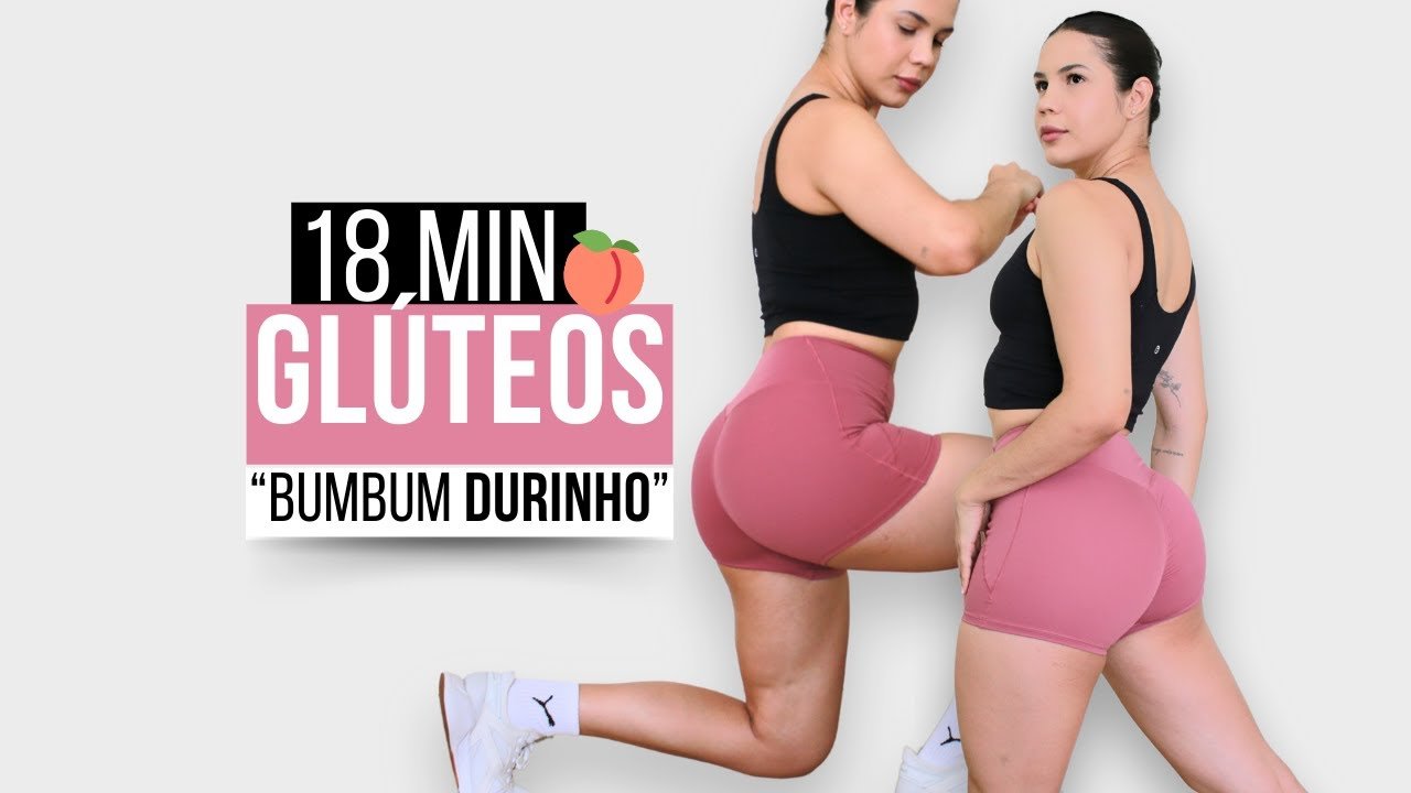 TREINO PARA AUMENTAR OS GLÚTEOS EM CASA 18 MIN | TONIFIQUE E DEFINA O BUMBUM! - Treino CoreFit