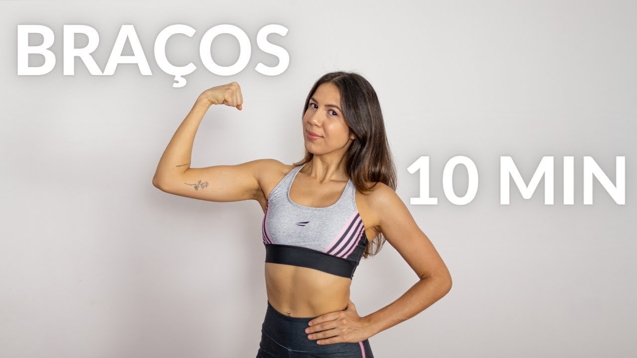 TREINO PARA TONIFICAR OS BRAÇOS | 10 MIN SEM EQUIPAMENTO - Treino CoreFit