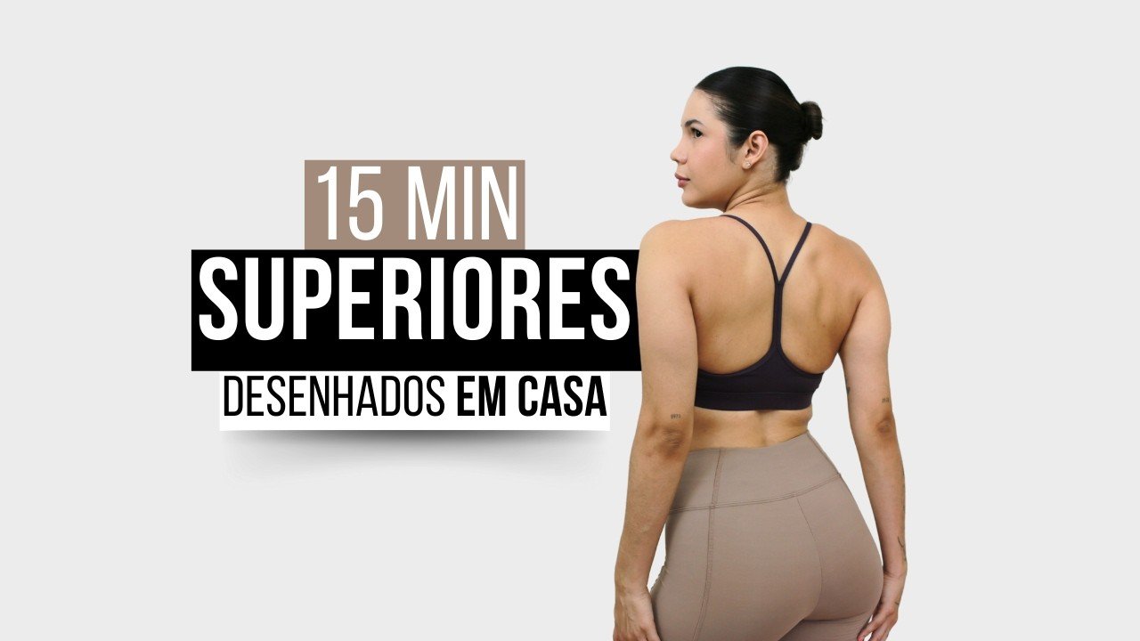 TREINO RÁPIDO DE BRAÇOS EM CASA 15 MIN | FORTALEÇA E DEFINA BÍCEPS, TRÍCEPS E OMBROS! - Treino CoreFit