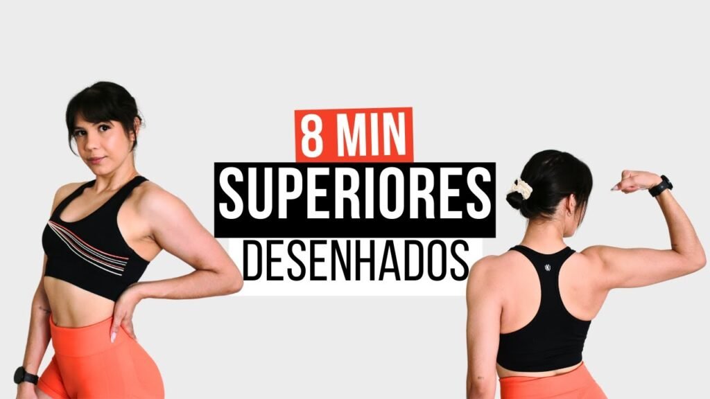 Apenas 8 minutos diários para desenhar os ombros e costas