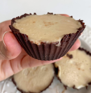 Bombom de gelato proteico