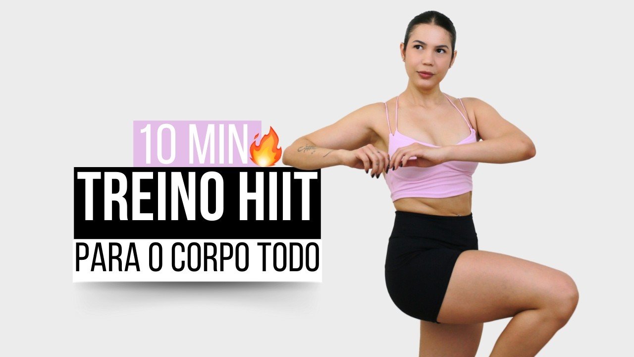 COMO SECAR E DEFINIR O CORPO TREINANDO SÓ EM CASA | 10 MIN PARA QUEIMAR GORDURA RÁPIDO! - Treino CoreFit